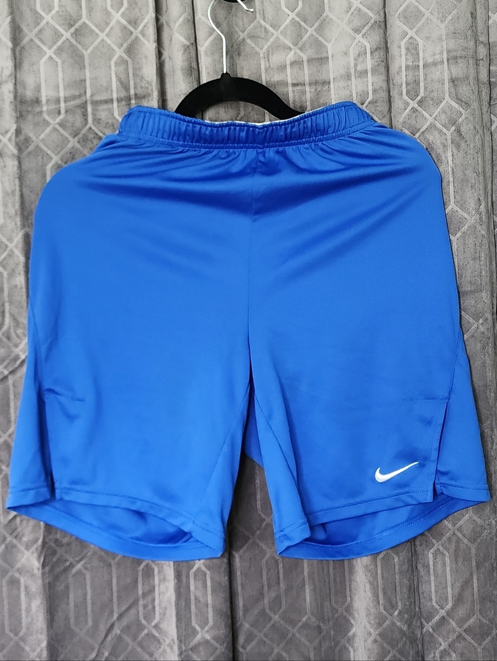 Nike Kid’s Royal Blue Athletic Shorts with White Swoosh XL